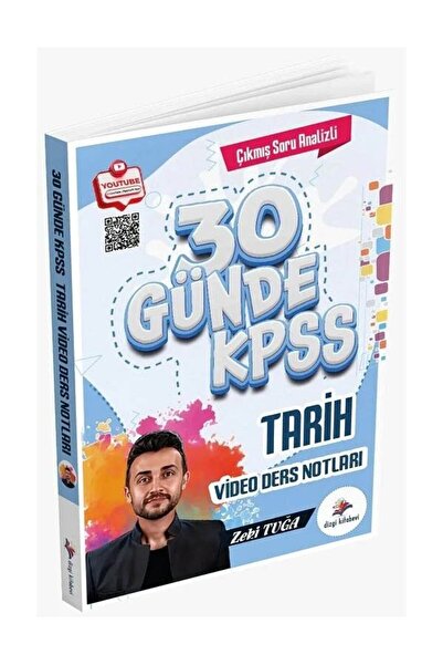 Anla Kazan Yayınları DizgiKitap 2026 KPSS MEB-AGS 30 Günde Tarih Video Ders N...