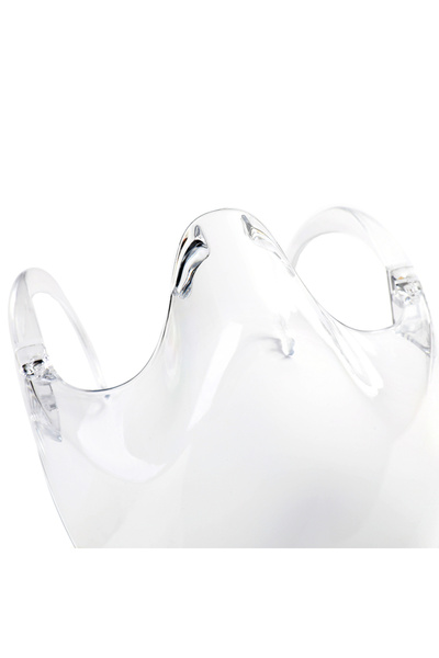 NEO Face mask for nose and mouth for women, Half, transparent, lightweight, disinfectable, reuti