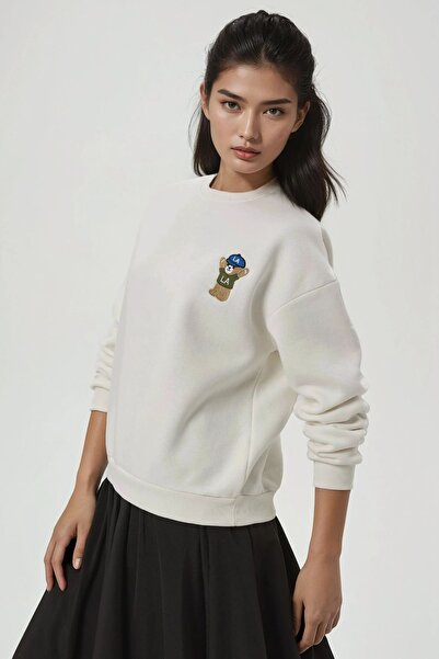 Hiccup Hanorac din bumbac brodat