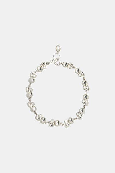 W Collection İNCİ DETAYLI VE TAŞLI KOLYE