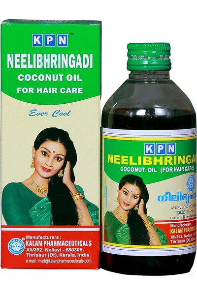 KPN MARK (KPS MARK) Kalans Products Neelibhringadi Coconut Hair Oil, 200ml