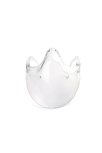 NEO Face mask for nose and mouth for women, Half, transparent, lightweight, disinfectable, reuti