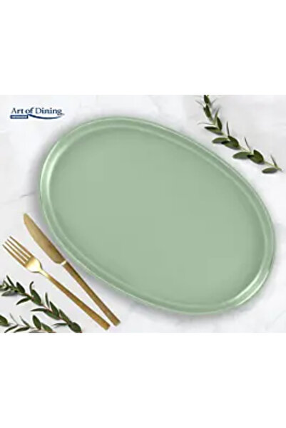 Heinner Platou Yvonne, keramika, 30 x 20 cm, zelená