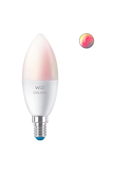 Wiz Smart LED RGB Candle Bulb 40W E14 C37, WiFi Bluetooth, Alexa Google Assistant, App Control