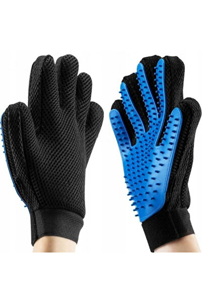 NEO Set 2 manusi periat caine, Albastru/Negru, One Size