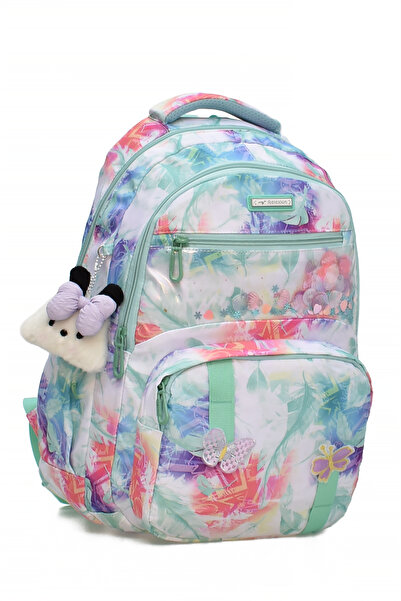 ELATAE Girl's 3-Piece Elementary School Bag Set School Bag & Thermal Lunch Bag & Pen Holder 1490