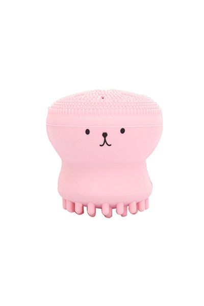 NEO Silicone facial cleansing and exfoliating device with absorbent sponge, opens pores and removes