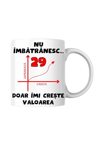 T&M Personalizare Cană personalizată - Nu îmbătrânesc, doar câștig mai multă ...