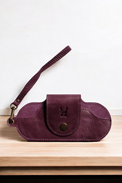 Modica Manila - Genuine Leather Eyewear Case |   Stylish and Durable Unisex Design with Hand Grip