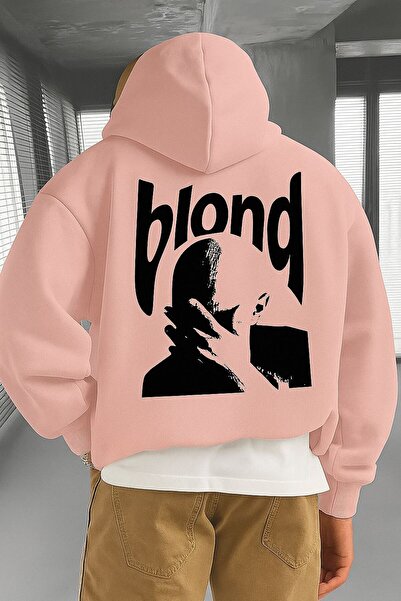 DM DOLCE MORE سترة رياضية بقلنسوة للجنسين مصنوعة من القطن الممشط بثلاث خيوط م...