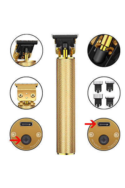 NEO Professional Beard and Contour Trimmer, Cordless, With Stainless Steel Blades and Rechargeable