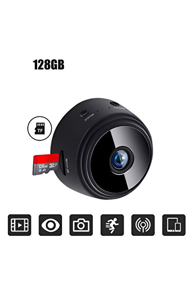 NEO Μίνι Κάμερα Wifi Full HD 1080p με Υποστήριξη Κάρτας 128GB, Live View σε Τηλέφωνο, Neo™