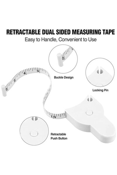 NEO Neo™ Tailoring Tape, F150, Self-tightening, Length up to 150 cm/60 inches, Locking pin