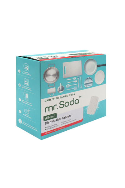 JollyMag Tablete pentru masina de spalat vase cu bicarbonat de sodiu, 30 buca...