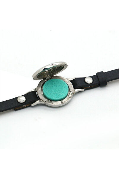 NEO Neo™ WJ043 aromatherapy bracelet, Sphere Red, -friendly, zinc alloy and eco-leather