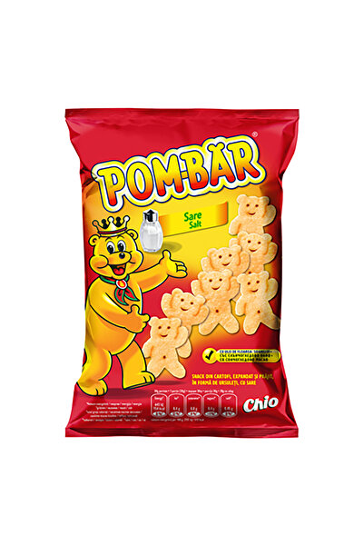 Pom-Bar Gustare cu aromă de sare, 4 buc x 50 g,