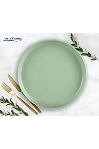 Heinner Plochý talíř Yvonne, keramický, 27 cm, zelený