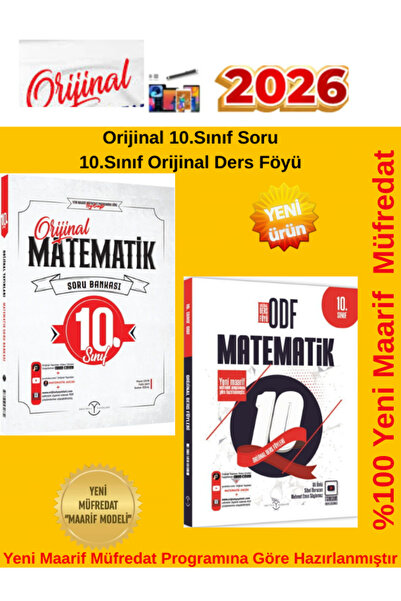 Orijinal Yayınları 2026 10.Sınıf Orijinal Matematik Soru Bankası-10.Sınıf Ori...