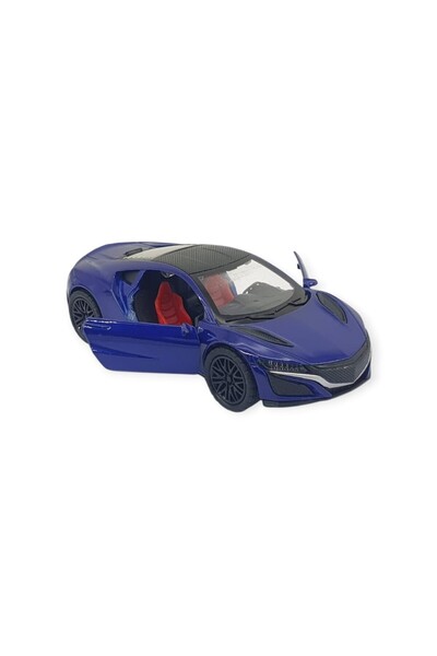 Vardem Pull and Drop Car Metal - 3691C - Blue