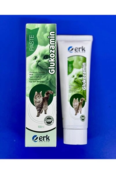 ERK Kediler için Glukozamin Eklem ve Kıkırdak Destekleyici Paste 100ml