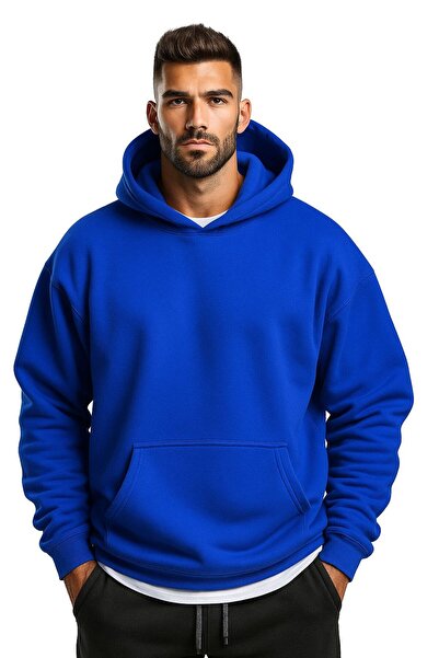 BENROMA 3 İPLİK PENYE ÜNİSEX KAPÜŞONLU SWEAT