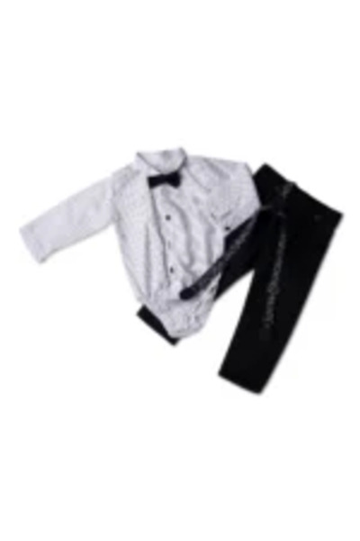 Mamboo Special Set for Boys with Bold Suspenders