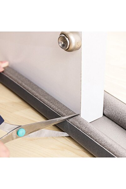 Flippy Door Sealing Strip Flippy, Anti-Draught, Soundproof, Dustproof, Door Stop, 90 cm, Brown
