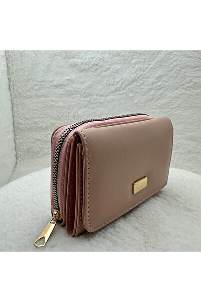 Sh Poly Women's Powder Multi-Compartment Wallet