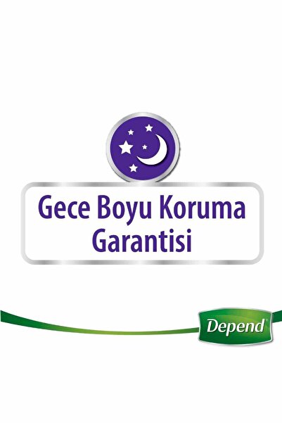 Depend Emici Külot Erkek Büyük 8'li