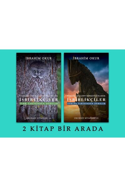 Okursoy Kitapları İŞBİRLİKÇİLER, 2'li Set Türk Tarihinden Dersler ve Avrupa Tarihinden Dersler