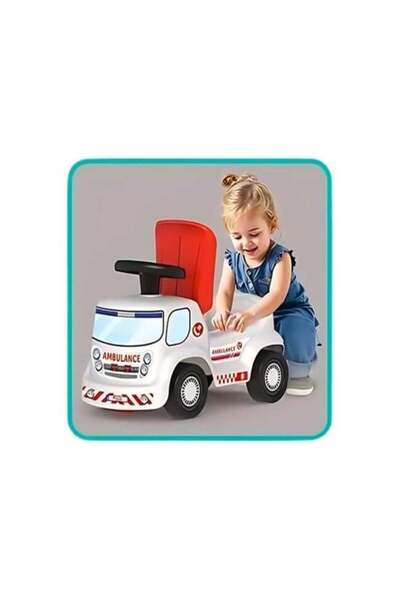 DEDE Oyuncak Go Hero Ambulans İlk Adım Arabası 04036