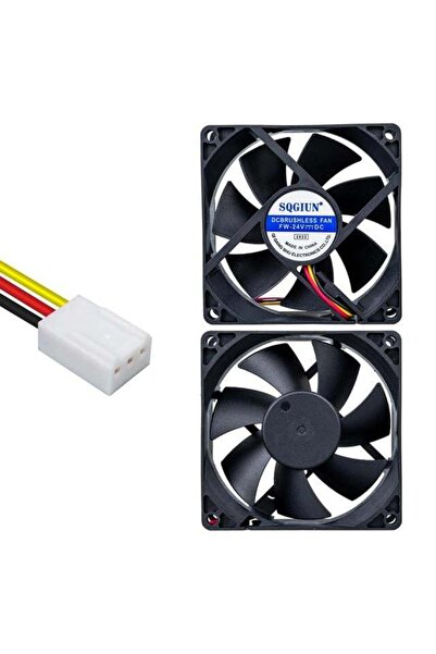 Genel Markalar PowerMaster IC-216A Fırçasız DC Fan 80X80X25mm 24 Volt 3Pin