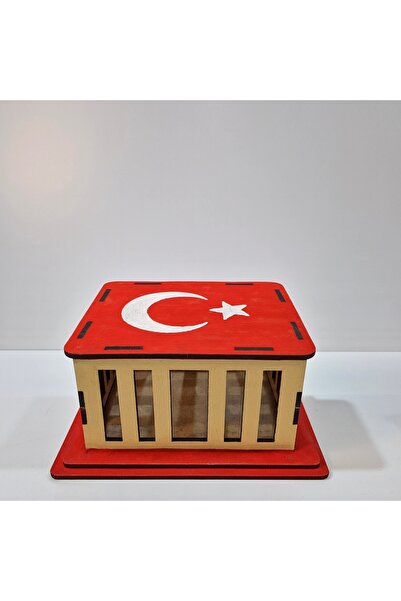 toptanetkinlikboyama Anıtkabir Wooden Painting Set | Historical Event Product for Children | Mdf Painting Workshop (Unassembled)