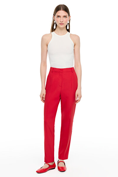 Perspective Red Dellas Pants