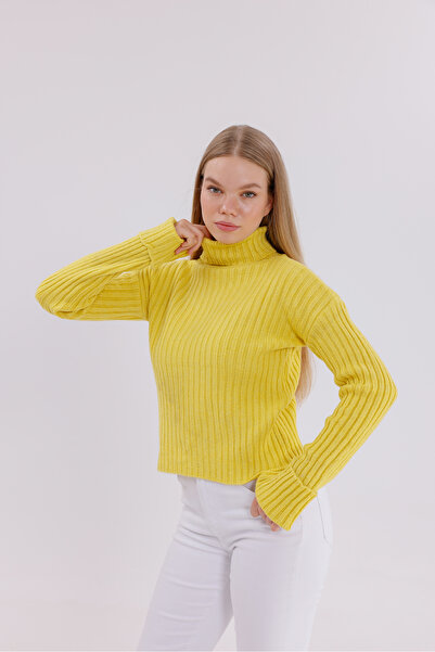 BLUSS Women's Turtleneck Knit Sweater: the Favorite of Cold Days