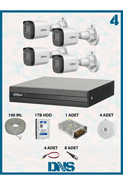 DAHUA 4 Lü Kamera Set