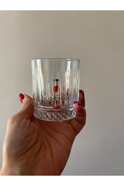 Sage Minyatür DEsenli Viski bardağı Tekli
