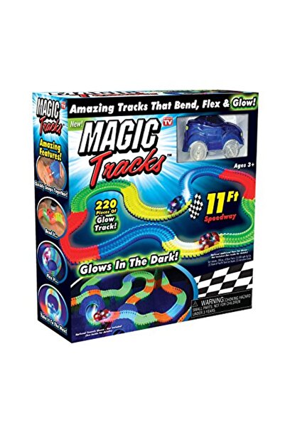 MAGİC TRACKS Circuit magic cu masina luminoasa MAGİC TRACKS