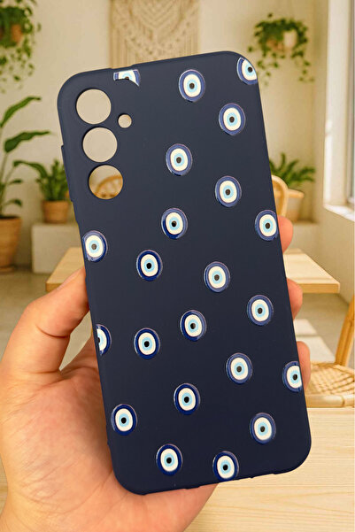 Vip Case Samsung Galaxy A25 Uyumlu Nazar Boncuk Desenli Silikon Darbe Emici K...