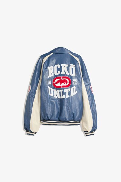 Bershka Ecko Unltd suni deri ceket