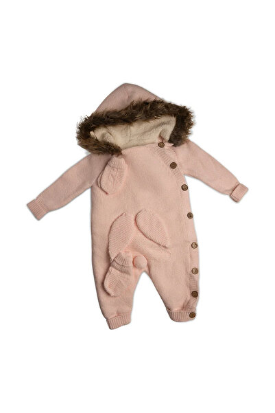 Mamboo Warm Jumpsuit for Baby Girl - 12/18 months