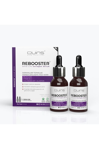 Quins Derm Solutions سيروم كولاجين مضاد للتجاعيد من ريبوستر 2x30 مل