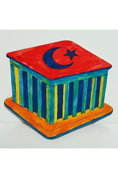 toptanetkinlikboyama Anıtkabir Wooden Painting Set | Historical Event Product for Children | Mdf Painting Workshop (Unassembled)