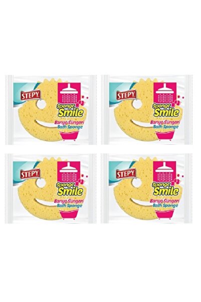 STEPY Smile Banyo Süngeri x 4 Paket
