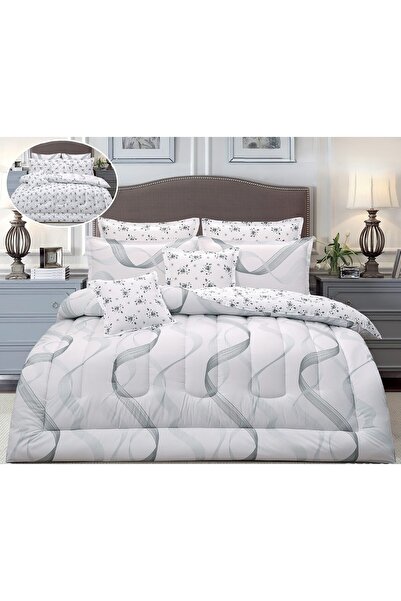 SNOOZYL مفرش سرير نفرين بتصميم حصري وجذاب الحاف بحشوة المايكروفايبر مقاس 240*...