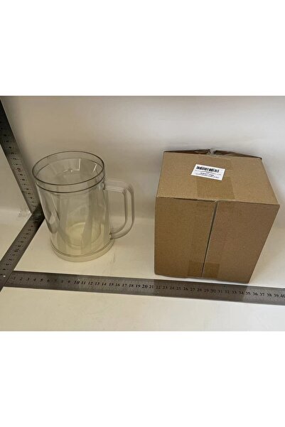 Flippy Ice Cooler Mug, Flippy, 14.2 x 10.4 x 14.7 cm, Plastic, 800 ml, Transparent