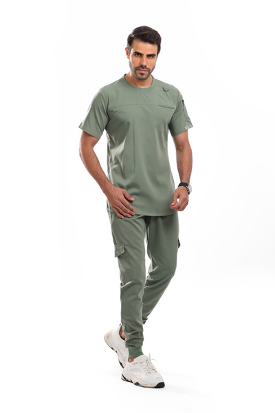 ivory uniform Sporty Scrub Unisex