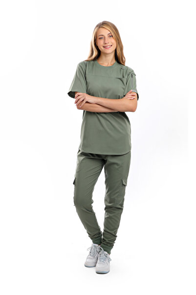 ivory uniform Sporty Scrub Unisex