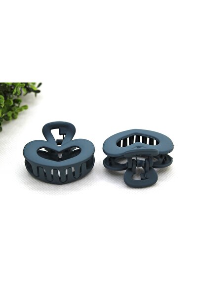 Tezcan Aksesuar Cataramă cu model de inimă colorată de 4 cm (pachet de 2)