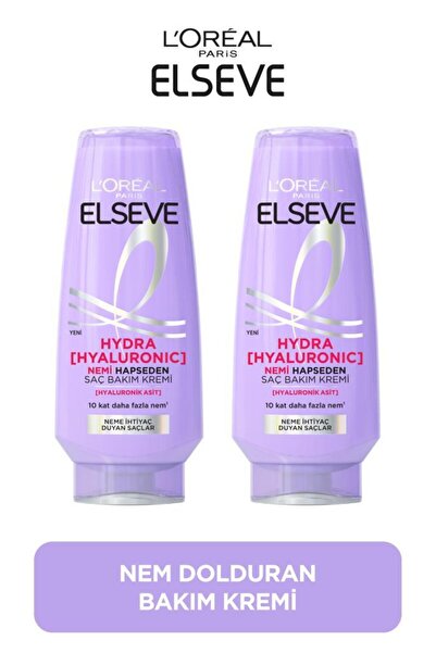 ELSEVE 2'li Hydra [Hyaluronic] Nem Dolduran Saç Bakım Kremi 250 ml
